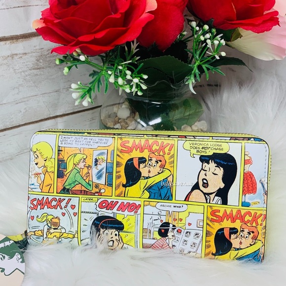 Archie comic large continental wallet kate spade
